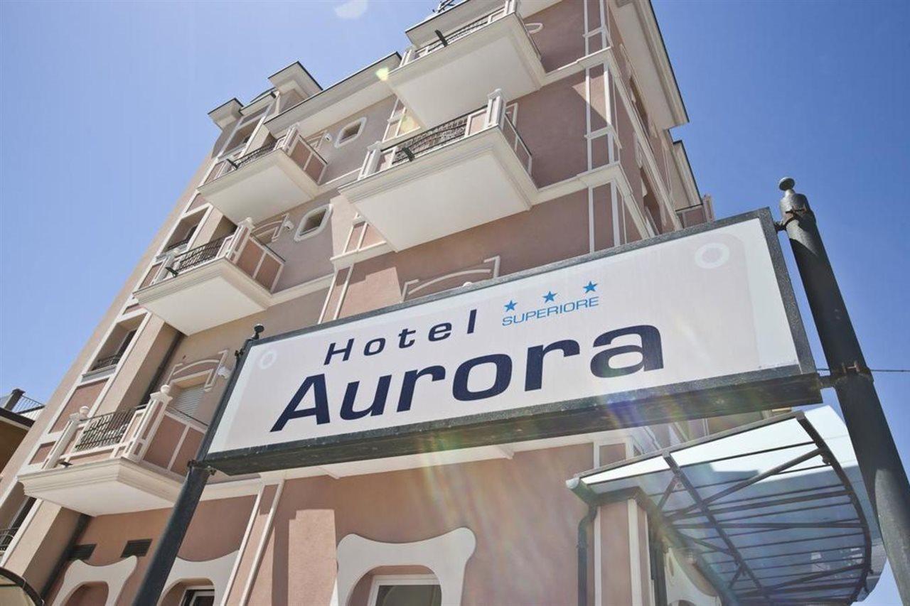 Hotel Aurora Римини Экстерьер фото